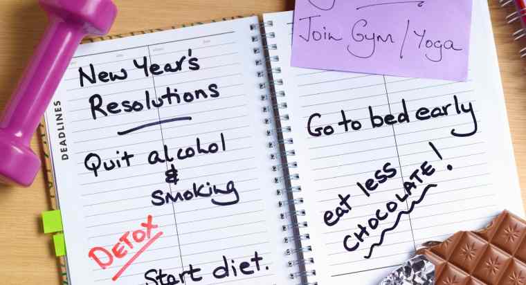 10 Easy New Year Resolutions for your Health